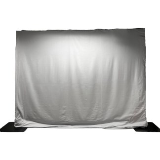 Pipe & Drape kit with gray molton 3x4m