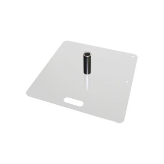 Pipe & Drape base plate adapter
